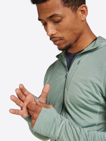 ICEBREAKER Athletic fleece jacket 'Descender' in Green