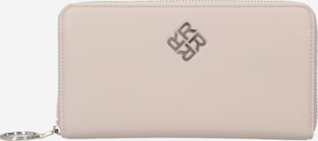 REPLAY Wallet in Grey: front