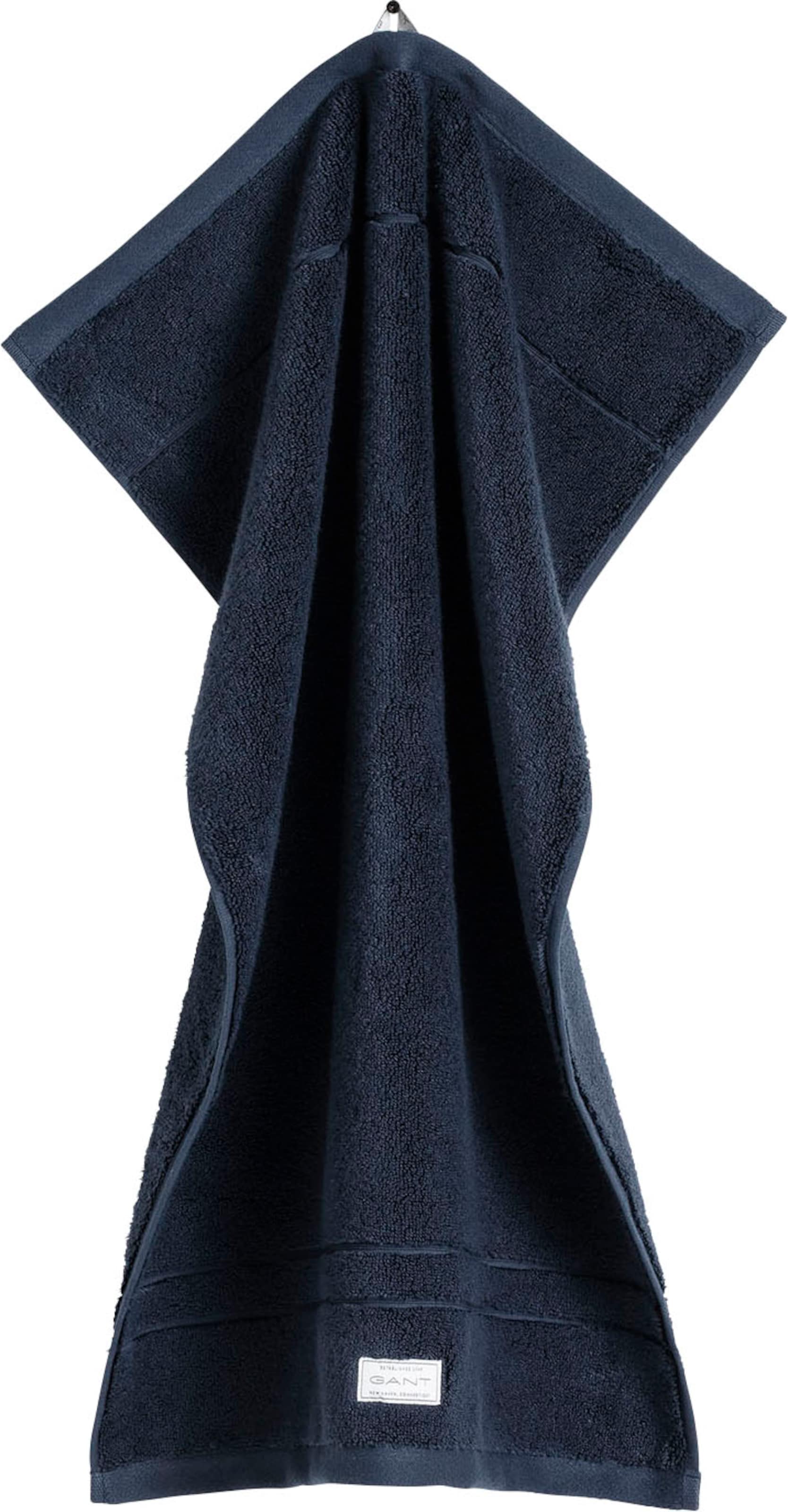 Asciugamano 'Organic Premium' di GANT in blu: frontale