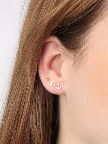 Lucardi Earrings 'Klassisch' in Gold
