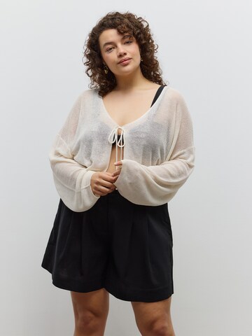 CITA MAASS - Cárdigan en beige: frente