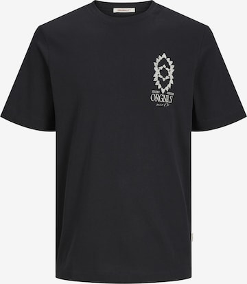 JACK & JONES Shirt 'JORNoto' in Zwart: voorkant