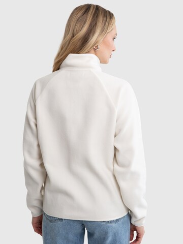 BIG STAR Fleece Jacket ' SHERLEY ' in White