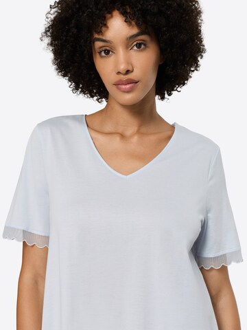 Chemise de nuit ' Inaya ' Hanro en bleu