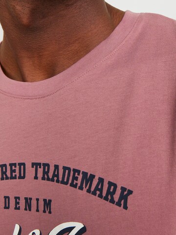JACK & JONES T-Shirt in Pink