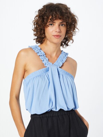 UNITED COLORS OF BENETTON Top in Blue: front