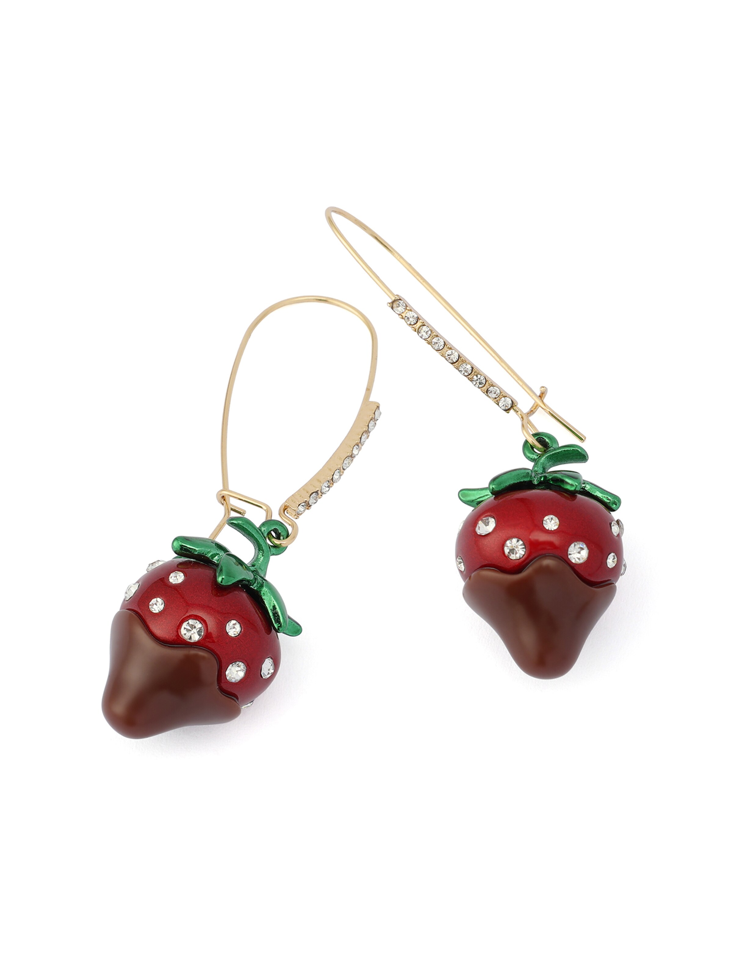Boucles d'oreilles 'Love Spell' Betsey Johnson en rouge