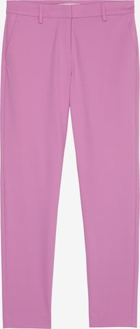 Coupe slim Pantalon Marc O'Polo en violet : devant