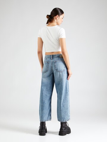 Wide Leg Jean 'QUAKE' DRYKORN en bleu