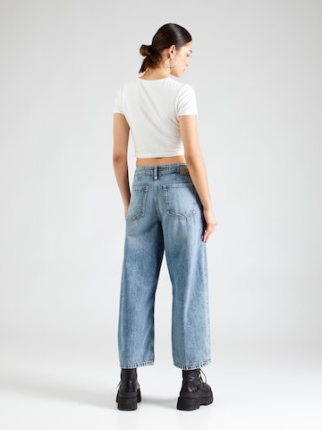 Wide leg Jeans 'QUAKE' de la DRYKORN pe albastru