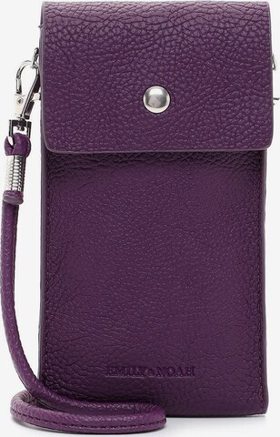Emily & Noah Smartphone Case 'Emma' in Purple: front