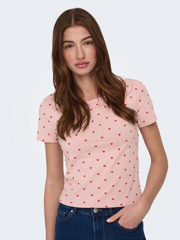 ONLY T-Shirt 'ONLSUSAN' in Pink