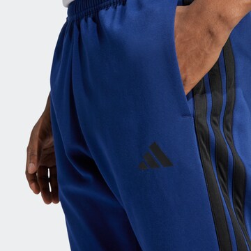 ADIDAS SPORTSWEAR Tapered Παντελόνι φόρμας 'TIRO' σε μπλε