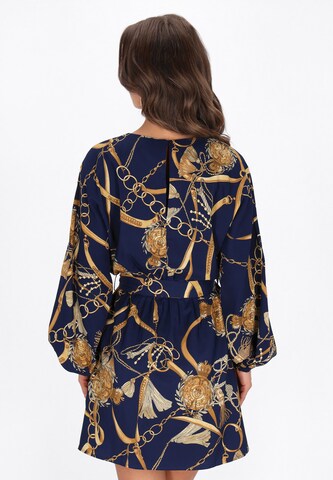 faina - Vestido de cocktail em azul