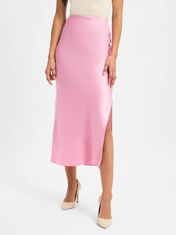 Jupe Ipuri en rose : devant