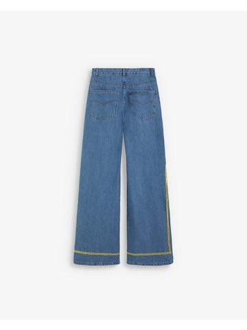 Scalpers Regular Jeans 'Tapetrim' in Blue: back