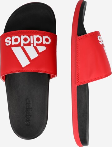 ADIDAS SPORTSWEAR Plážové / kúpacie topánky 'Adilette' - Červená