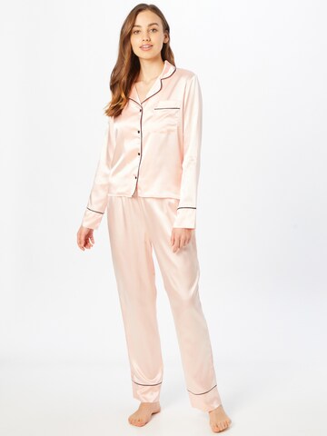 Pijama de la Misspap pe roz: față