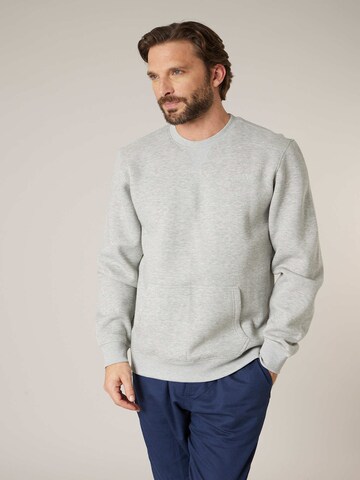Sweat-shirt 'BENOR' Deeluxe en gris : devant