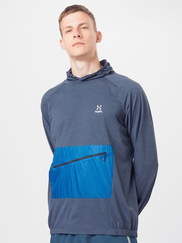 Haglöfs - Camiseta deportiva 'Mirre' en azul: frente