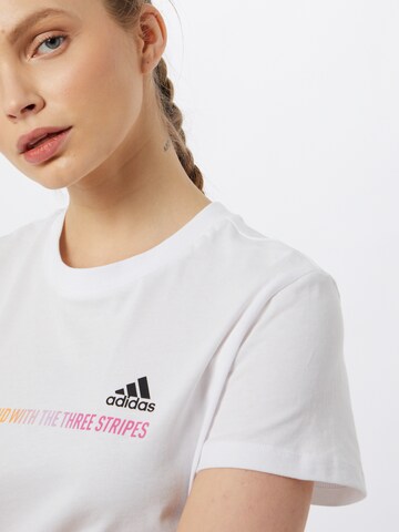 ADIDAS SPORTSWEAR Funktionsbluse i hvid