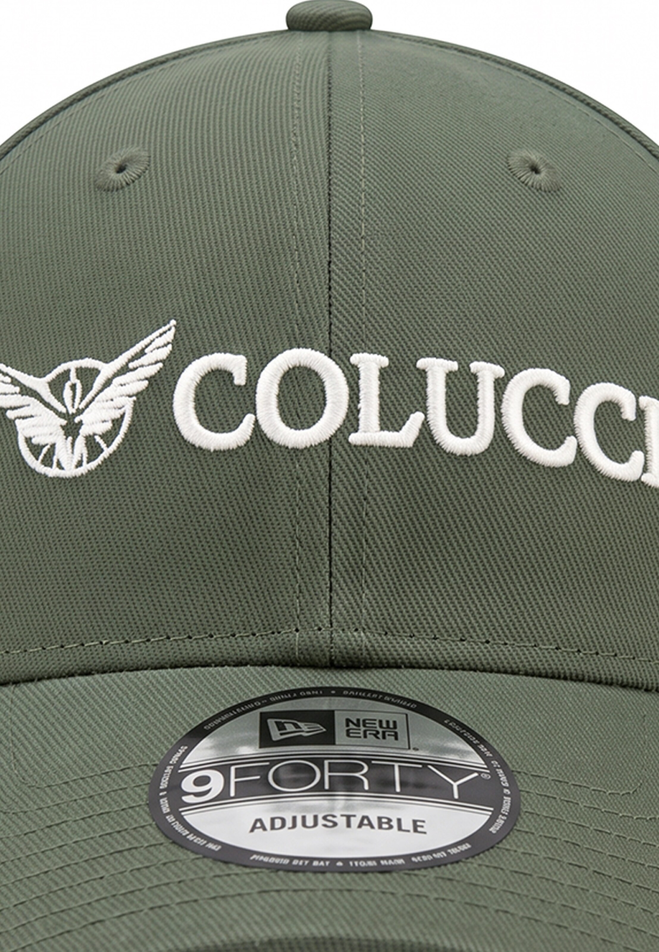 Colucci Pet '9Forty' in Groen: voorkant