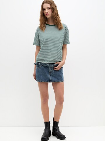 Tricou de la Pull&Bear pe verde