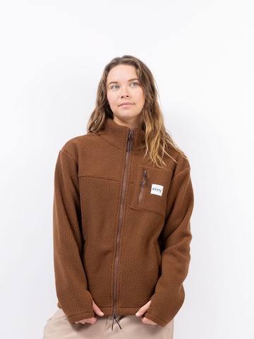 Eivy Funktionsfleecejacke in Braun: Vorderseite