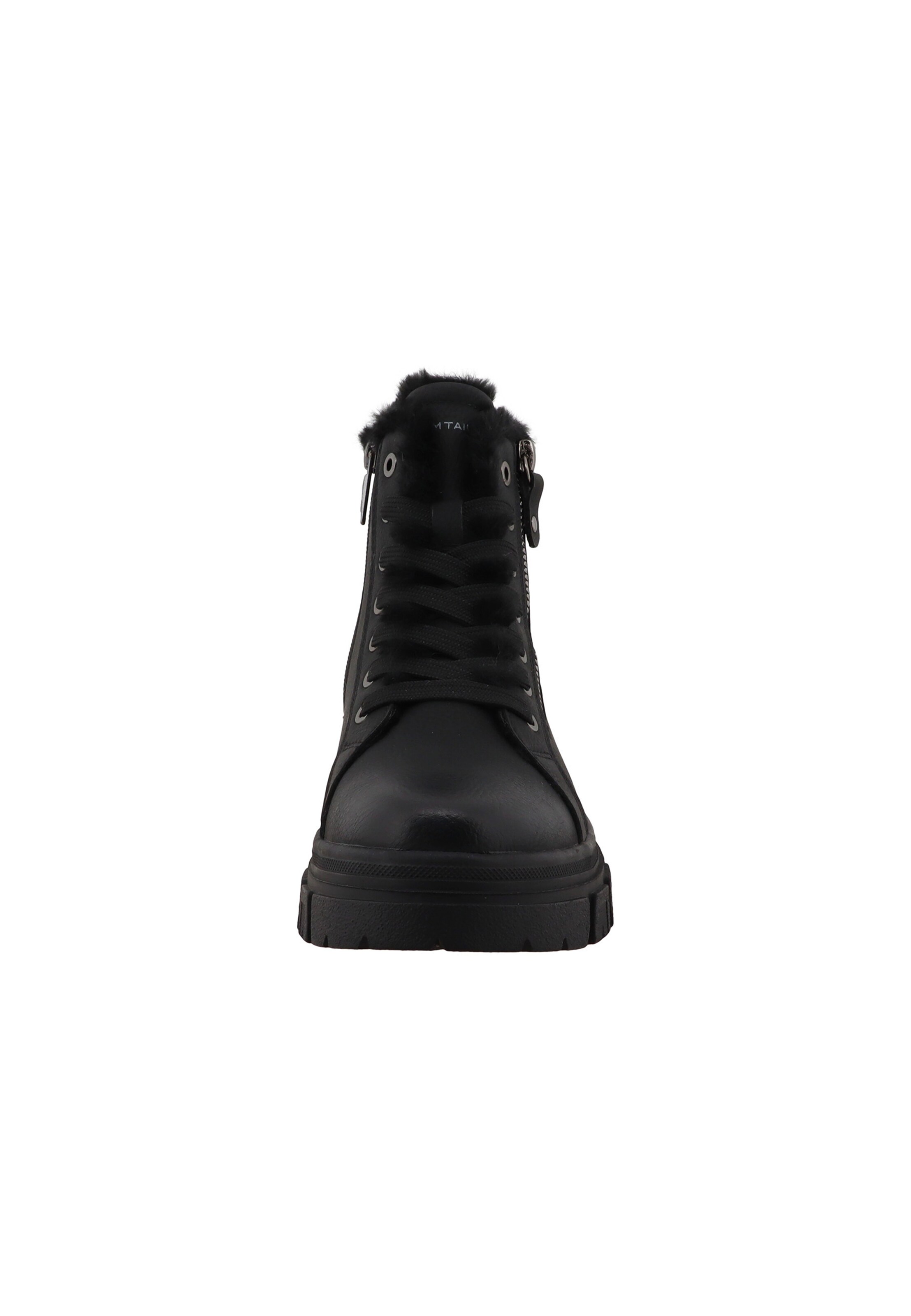 TOM TAILOR Stiefel in Schwarz