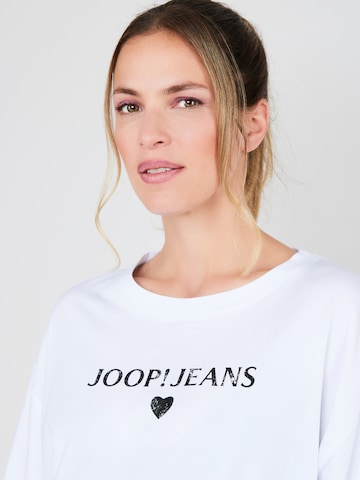 Joop Jeans - Camisa de pijama ' After Dark Loose Fit ' em branco