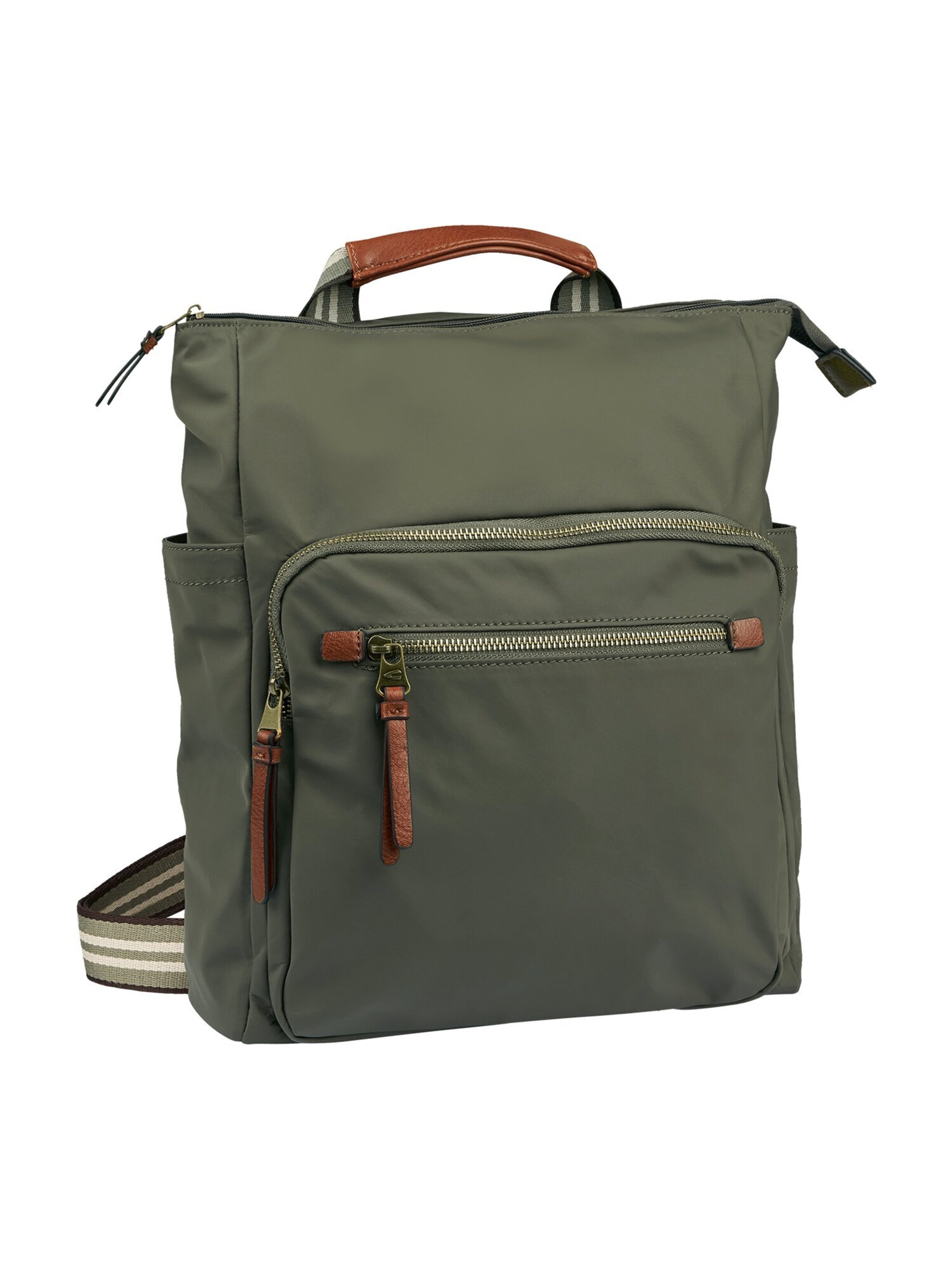 Borsa a tracolla di CAMEL ACTIVE in verde: frontale