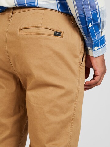 HOLLISTER Regular Chino Pants in Brown