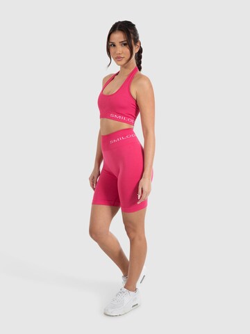 Smilodox Skinny Workout Pants 'Azura' in Pink