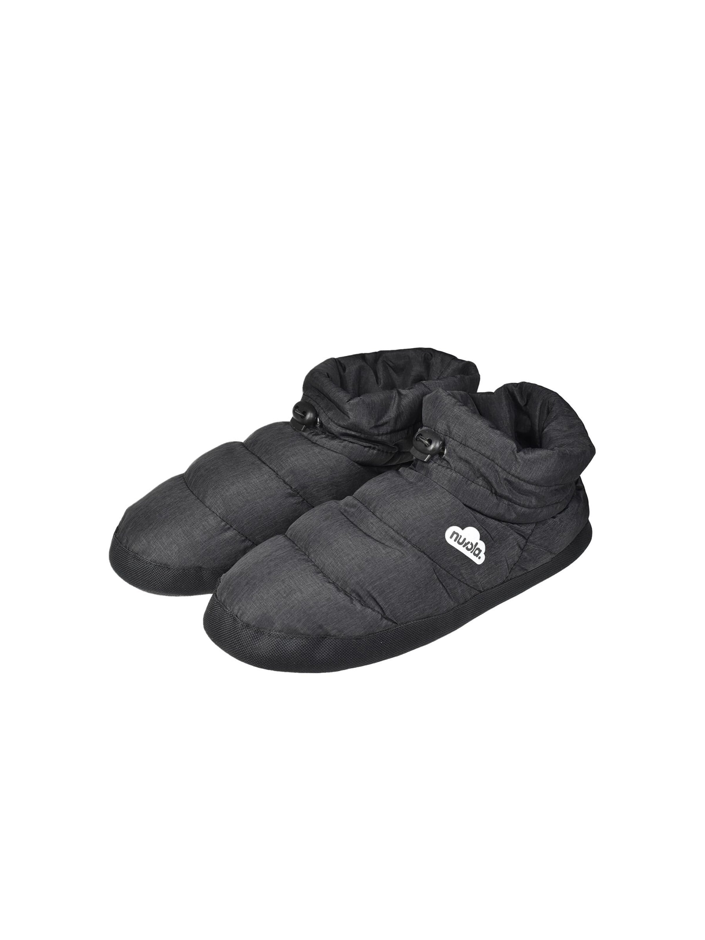 Nuvola. Slippers 'Boot Home Marbled' in Black