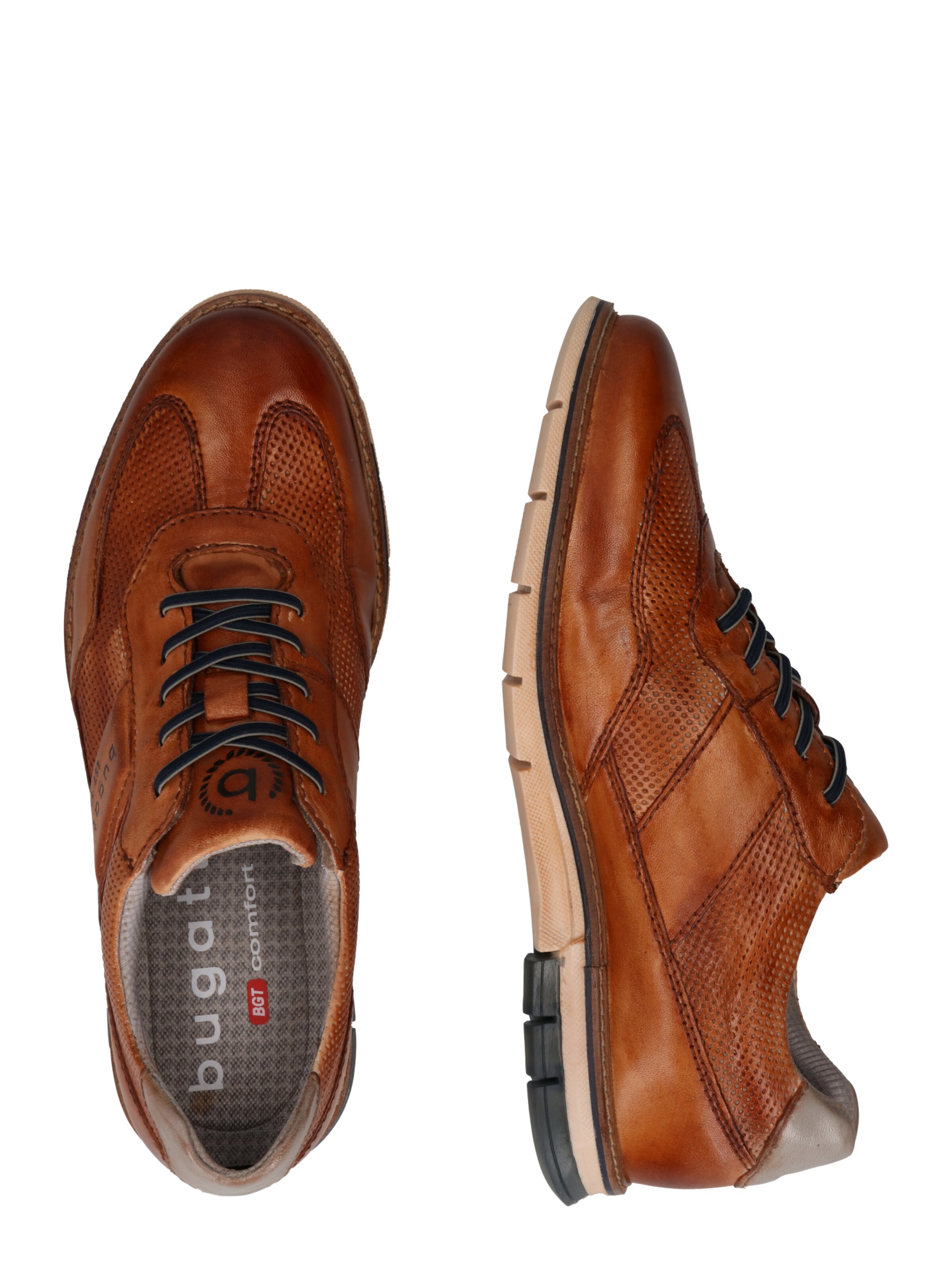 bugatti Lace-up shoe 'Simone' in Brown