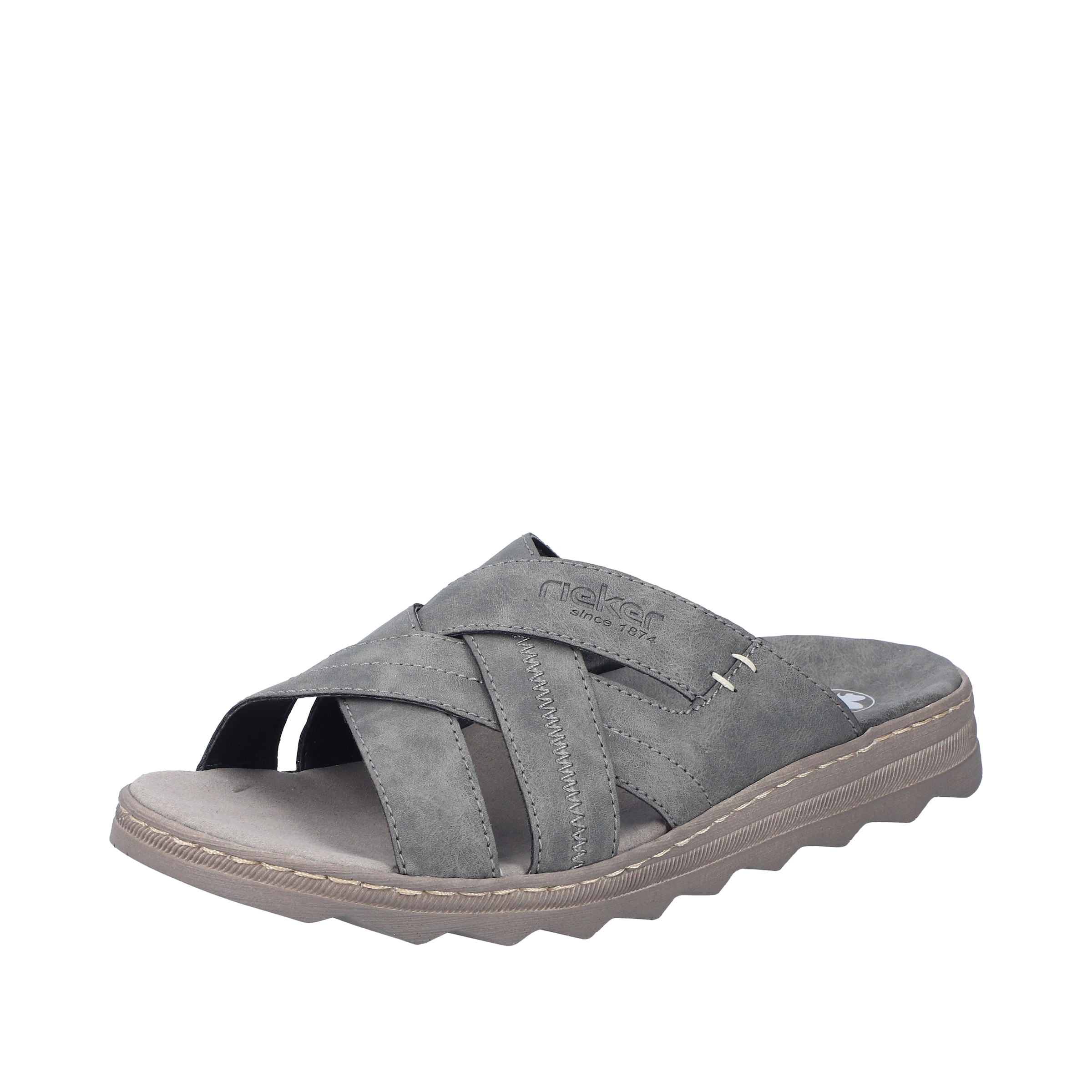 Mule Rieker en gris : devant