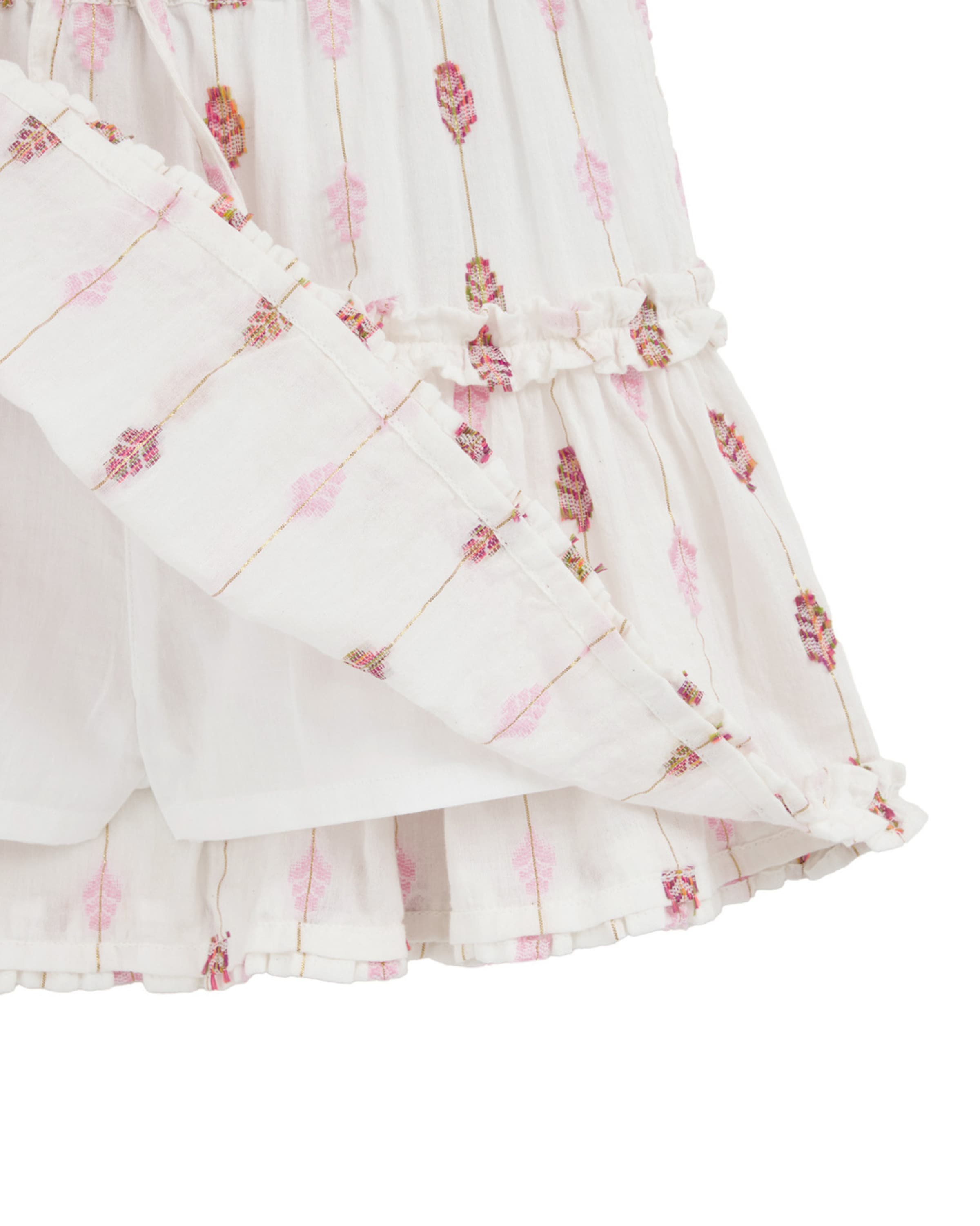 WE Fashion Nederdel i hvid