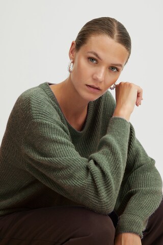 ICHI Strickpullover in Lila