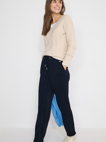 CECIL regular Παντελόνι 'Tracey' σε μπλε: μπροστά