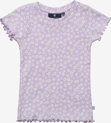 BASEFIELD T-shirt i lila: framsida