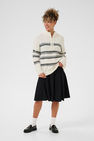 Pull-over 'CRSkie' Cream en blanc