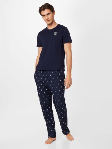 Pantaloni de pijama de la Polo Ralph Lauren pe albastru