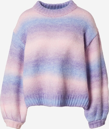 EDITED Sweater 'Nurit' in Purple: front