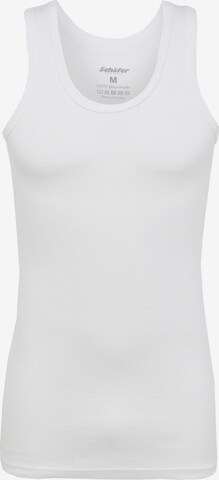 Albert Schäfer Undershirt in White: front