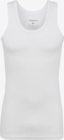 Albert Schäfer Undershirt in White: front