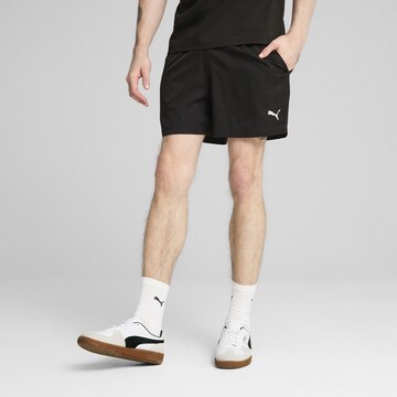 PUMA Regular Sportbroek 'Essentials' in Zwart: voorkant