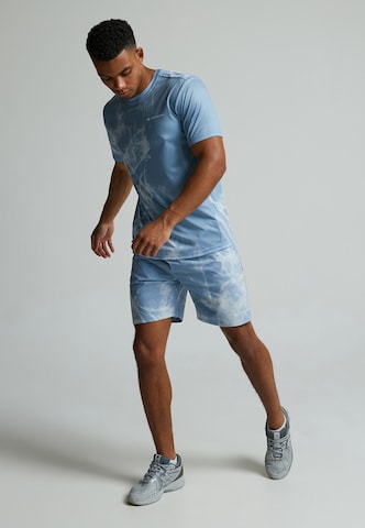 MONTERRAIN Regular Sportbroek in Blauw