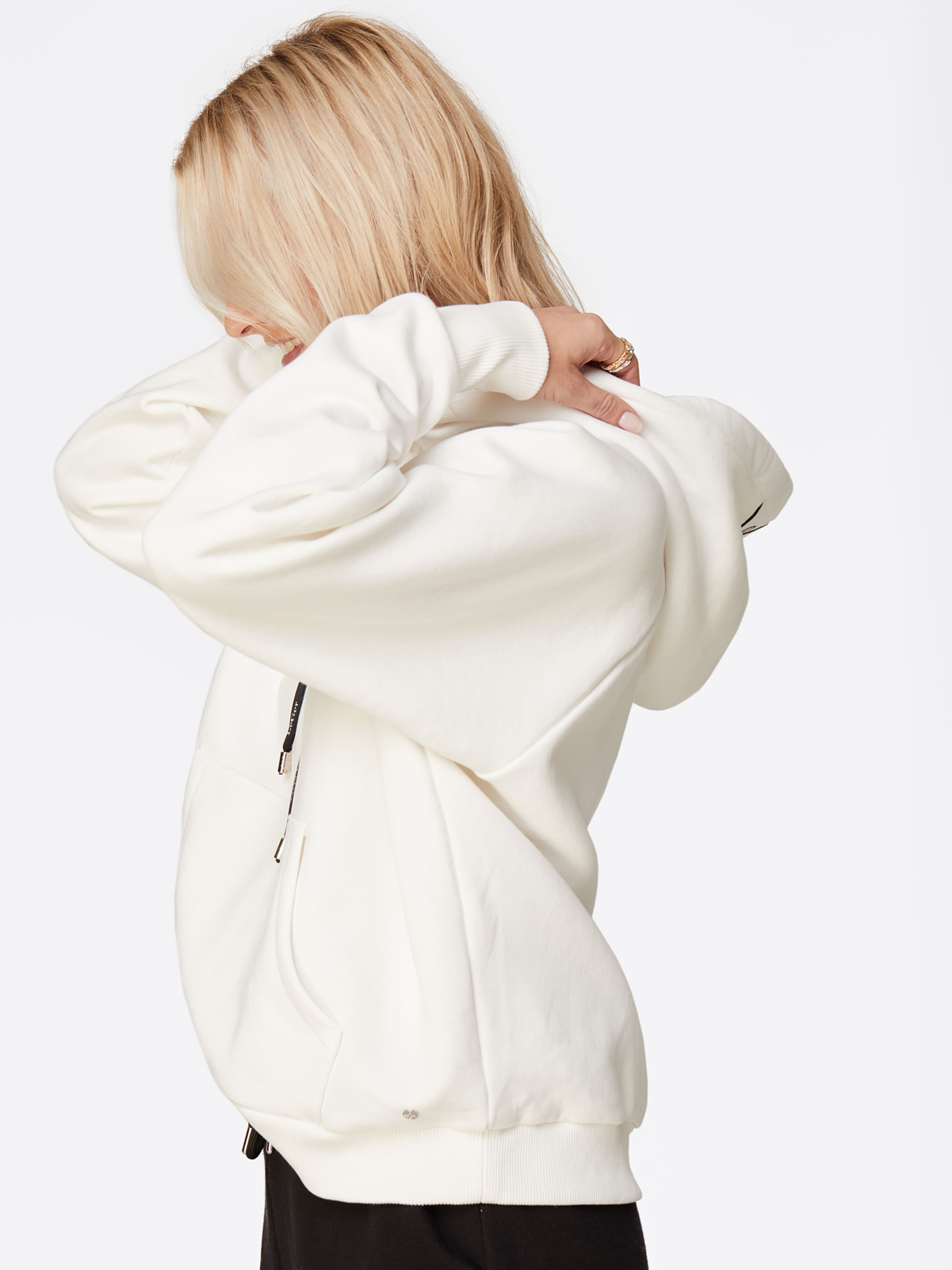 Vêtements Sweat-shirt 'Hayley' LeGer by Lena Gercke en Blanc Cassé 