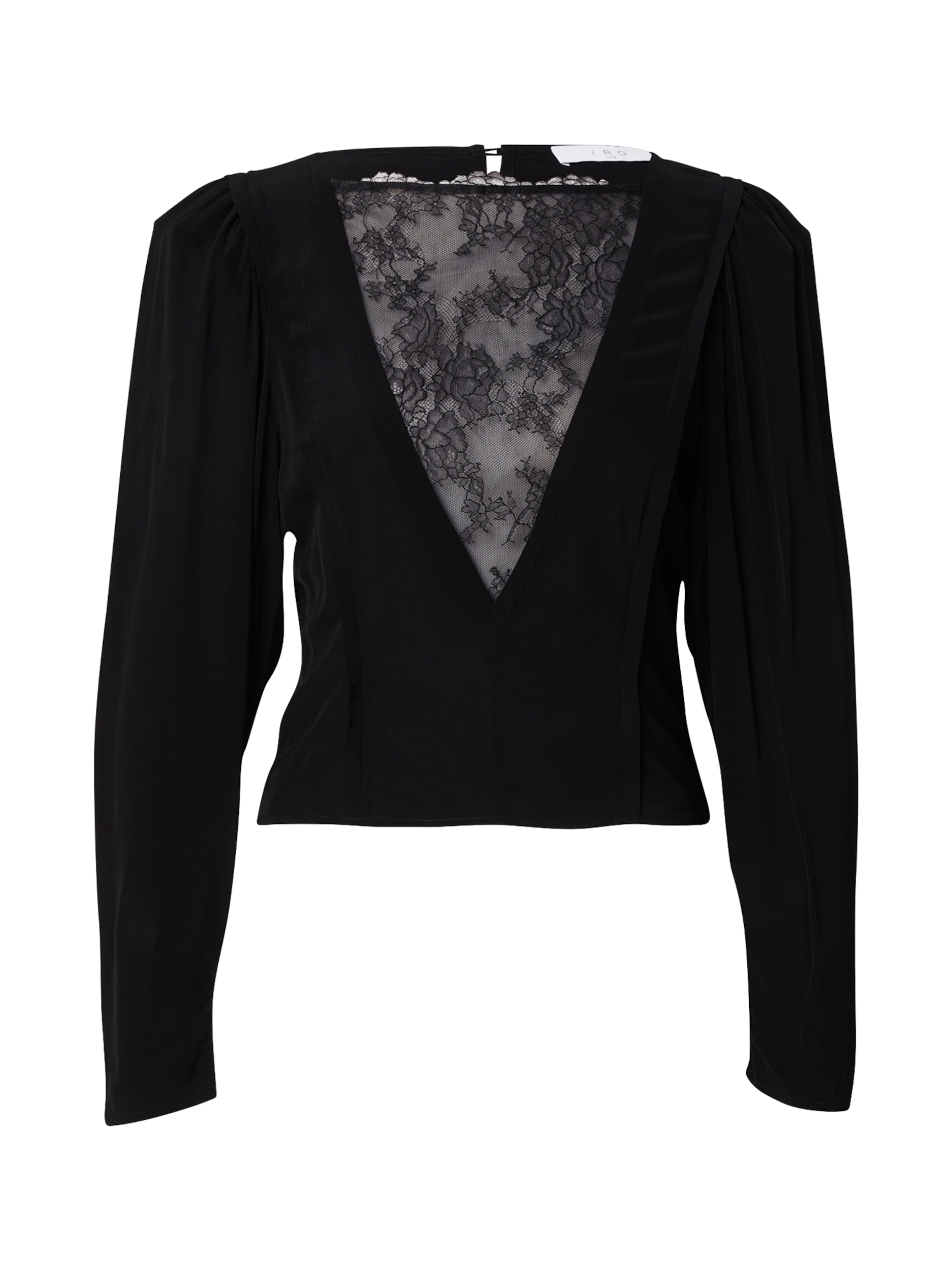 IRO Μπλούζα &#x27;AFINA&#x27; σε μαύρο: μπροστά