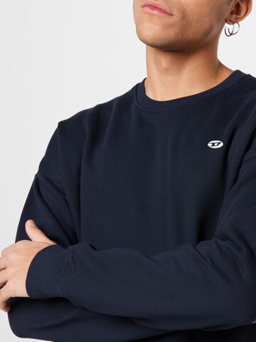 DIESEL - Sweatshirt 'DOVAL' em azul